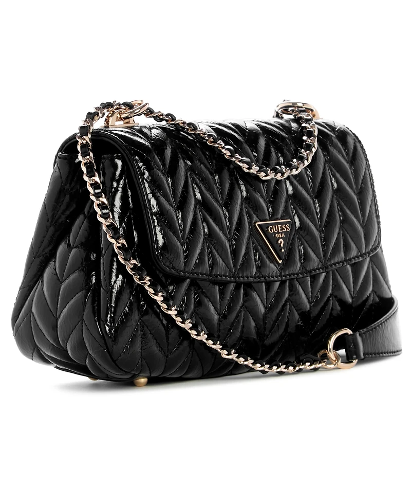 Guess Cheryl Convertible Xbody Flap Handbag