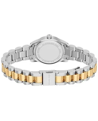 Michael Kors Women's Lexington Three-Hand Two-Tone Stainless Steel Watch, 26mm