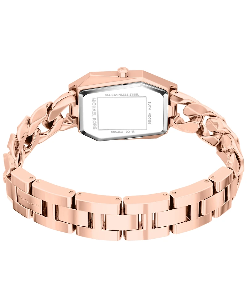 Michael Kors Women's Suri Two-Hand Rose Gold-Tone Stainless Steel Watch, 25mm