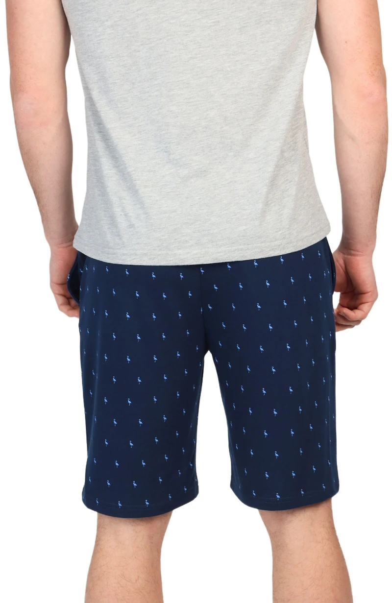 Tailorbyrd Men's Print French Terry Shorts