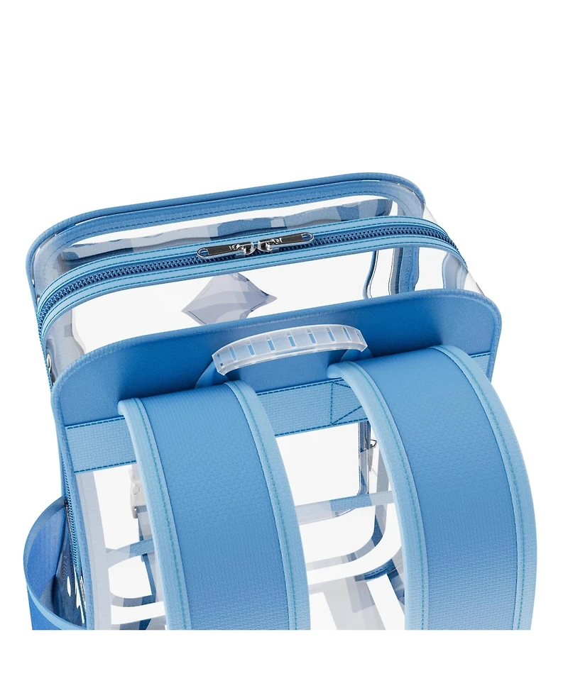 Contixo Clear Backpack for Kids & Adults, Stadium & School Approved, Waterproof Pvc Bookbag