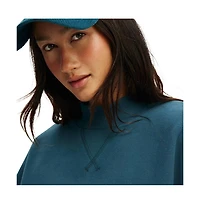 Cotton On Women's Active Plush Mock Neck Sweatshirt