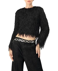 Ivonne Women's Straight Fit Round Neck Blouse