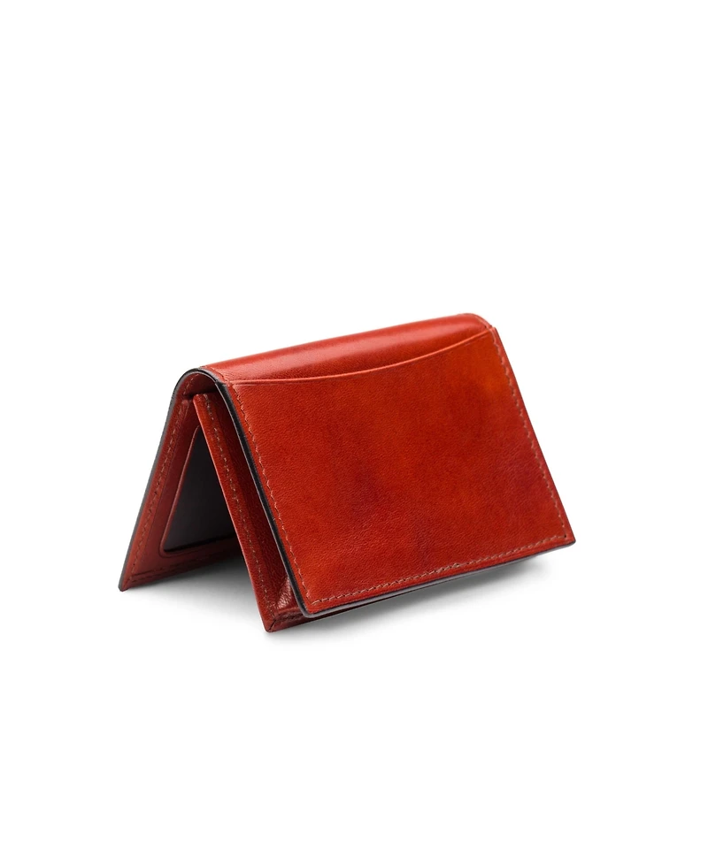 Bosca Old Leather Full Gusset 2 Pocket Card Case With Id