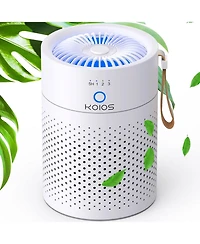 Zachvo Air Purifiers for Bedroom Home,for Desktop Office Car Pets with Usb, Night Light,Remove Smoke, Dust, Odors, Pollen