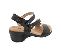 Jbu Women's Gracie Casual Wedge Sandals