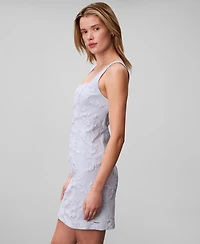 Calvin Klein Women's Floral Square Neck Mini Dress