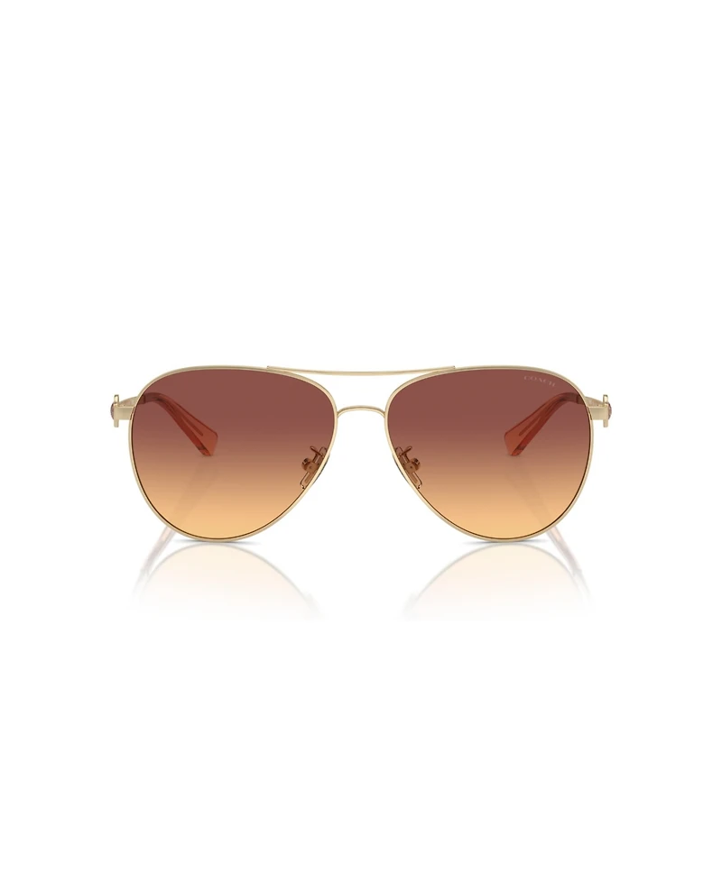 Coach Women's Pilot Sunglasses, C6178 HC7128