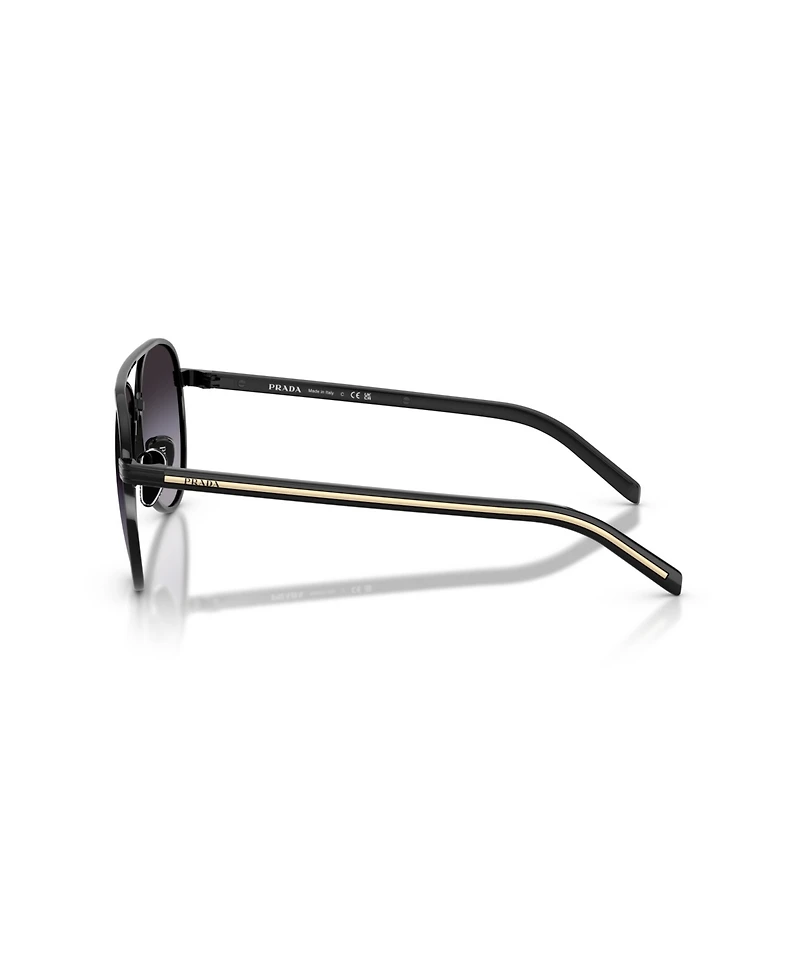 Prada Women's Pilot Sunglasses, Pr B57S