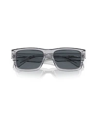 Prada Men's Rectangle Sunglasses, Pr 25ZS