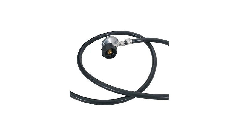 Flynama 39 Inch Lightweight Concrete Propane Fire Pit with 50000 Btu Burner