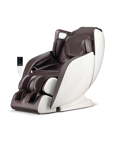 Costway Full Body Massage Chair with Voice Control Heat Foot Roller