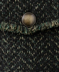 Mango Women's Lapel Collar Tweed Jacket