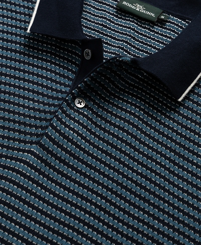 Rodd & Gunn Men's Oyster Island Knit Polo Shirt