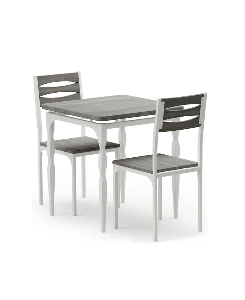 Gaomon Kitchen Table Home Dining Table Set For 2 Dining Table And Chairs Set Of 2 3 Piece Dining Table Set