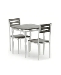 Gaomon Kitchen Table Home Dining Table Set For 2 Dining Table And Chairs Set Of 2 3 Piece Dining Table Set