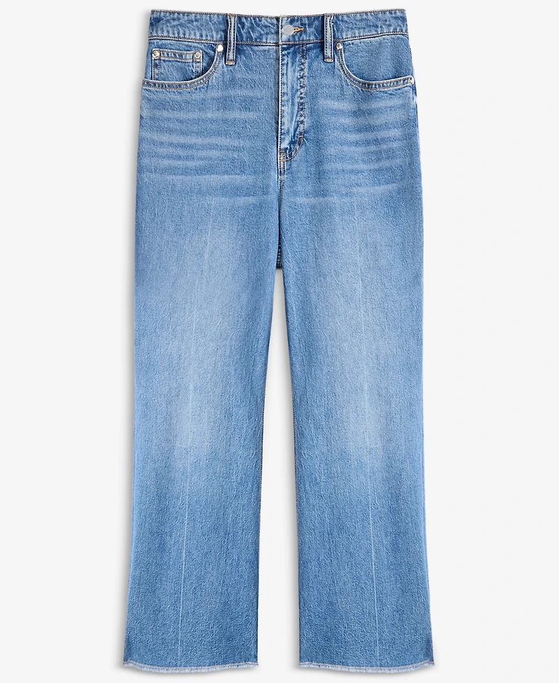On 34th Women's Cropped Relaxed Flare Jeans, Macy's Exclusive