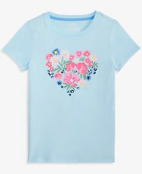 Epic Threads Girls' 5-20 Floral Heart T-Shirt, Macy's Exclusive