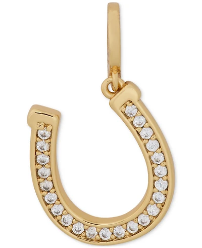 kate spade new york Cubic Zirconia Horseshoe Charm Pendant