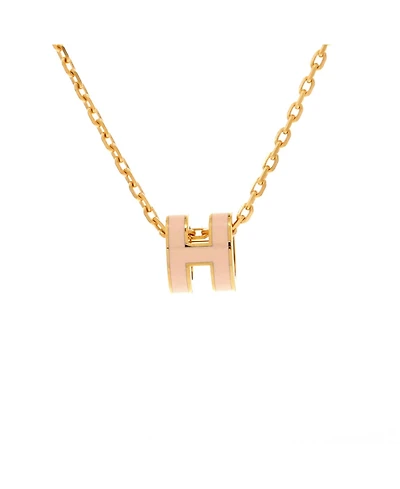 Pre-Owned HERMES Pop H Pendant Chain Necklace