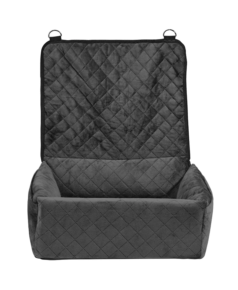 Zeus & Ruta Black Pet Car Seat for Cats