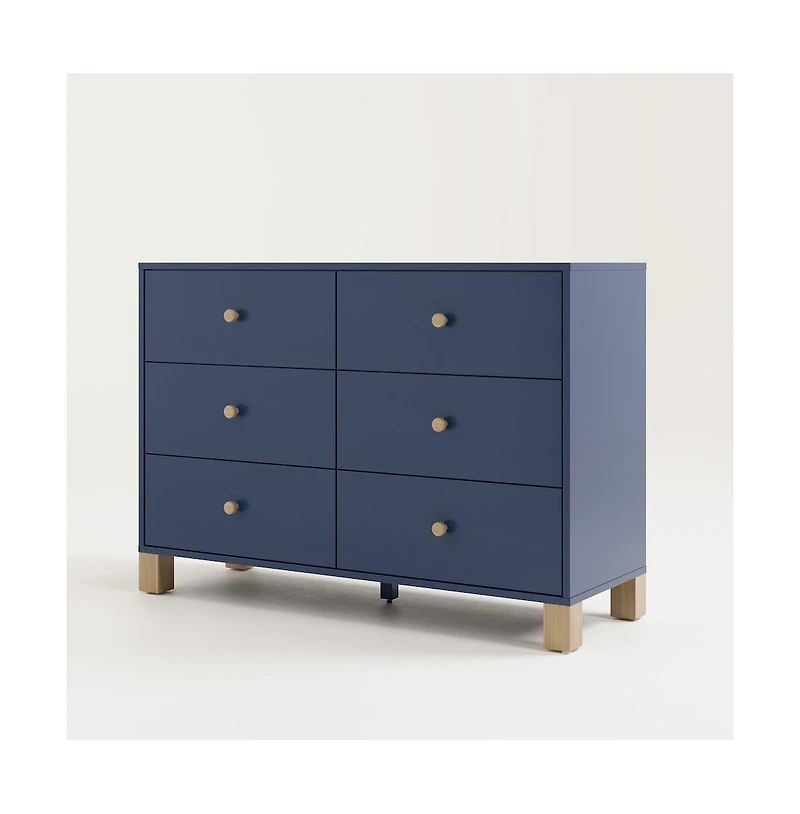 Storkcraft California 6-Drawer Double Dresser