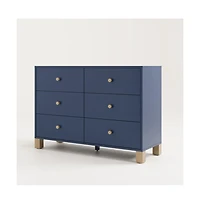 Storkcraft California 6-Drawer Double Dresser