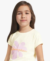 Champion Girls' 4T-6X T-Shirt, Sweatshirt and Skort, 3-Piece Set