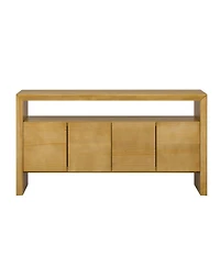 Streamdale Furniture Modern Wood Sideboard