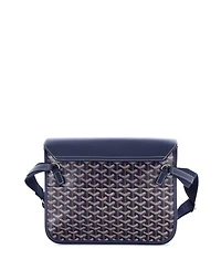 Pre-Owned Goyard Coursier Messenger Bag Coated Canvas and Leather