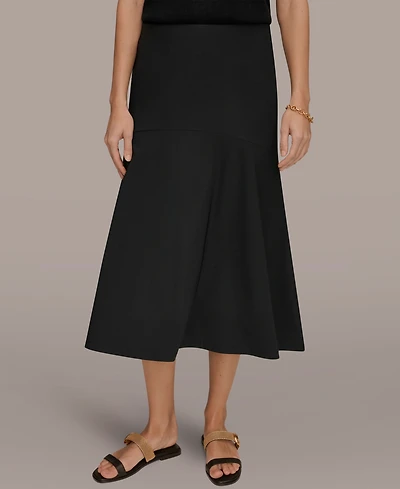 Donna Karan Weekend Women's Flare High-Low Skirt