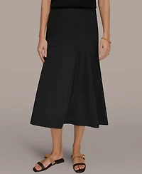 Donna Karan Weekend Women's Flare High-Low Skirt