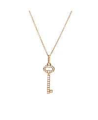 Pre-Owned Tiffany & Co Vintage Oval Key Pendant Necklace