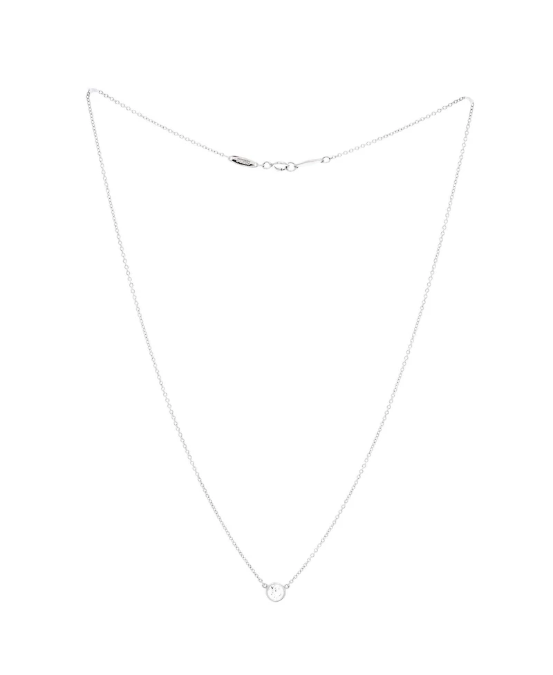 Pre-Owned Tiffany & Co Elsa Peretti Diamonds By The Yard Pendant Necklace