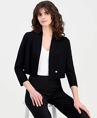 Anne Klein Women's Open-Front Shrug Cardigan