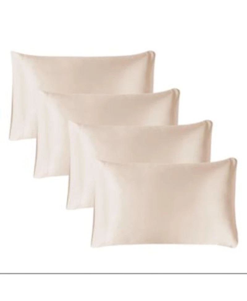 Mend Collection Set of 4 Satin Beauty Pillowcases