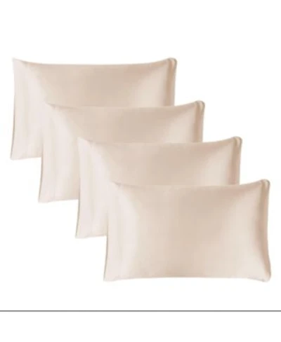 Mend Collection Set of 4 Satin Beauty Pillowcases