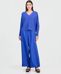 Eileen Fisher Women's Wide-Leg Pants, Regular & Plus