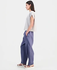 Eileen Fisher Women's Ankle Pleated Lantern Pants