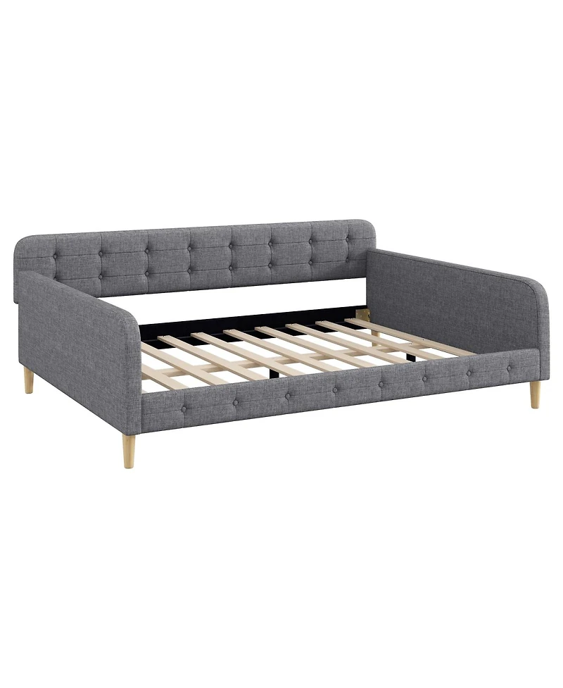 Streamdale Furniture Queen Upholstered Daybed with 4 Support Legs