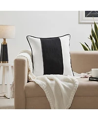 Ihi Home Linen Stripe Pillow
