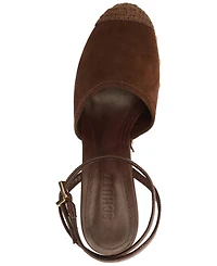 Schutz Women's Kayana Round Toe Wedge Sandals
