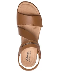 Clarks Women's Kacha Wave Round Toe Sandals
