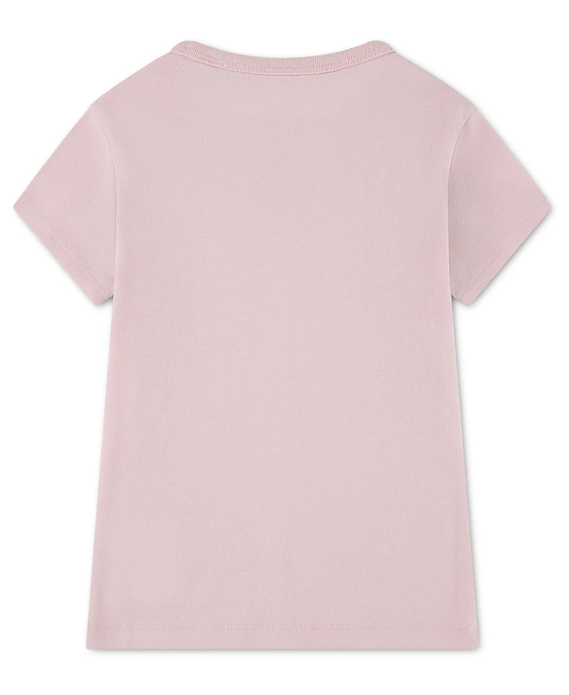 abercrombie kids Girls' Sports Baby Crewneck T-Shirt