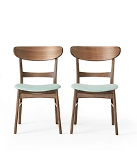 Streamdale Furniture Mid-Century Modern 5-Piece Dining Set