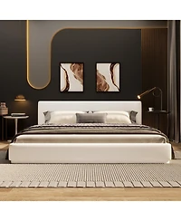 Streamdale Furniture Queen Upholstered Bed - Soft, Comfortable, & Cozy