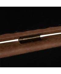 Streamdale Furniture Faux Leather Storage Ottoman - Lift-Top Footrest Stool