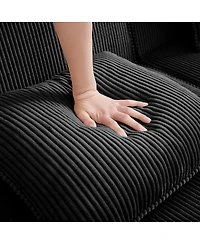 Streamdale Furniture Cloud Boneless Sofa: Plush Corduroy, Unmatched Comfort, Easy Setup