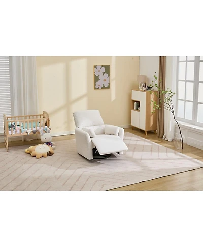 Streamdale Furniture P45 Power recliner / Swivel / fabric