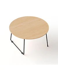 Streamdale Furniture Modern Minimalist Round Coffee Table